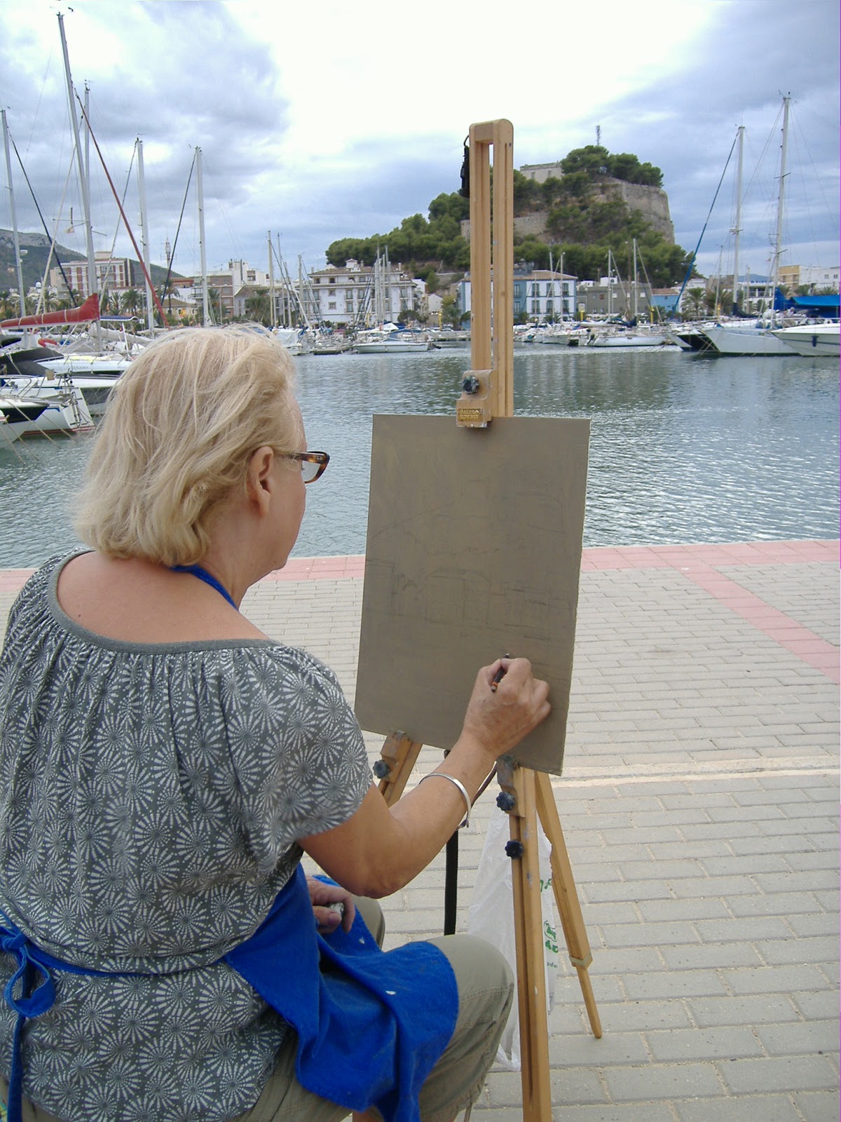 COLORS Academia d'Art: SESIONES DE DIBUJO Y PINTURA AL AIRE LIBRE