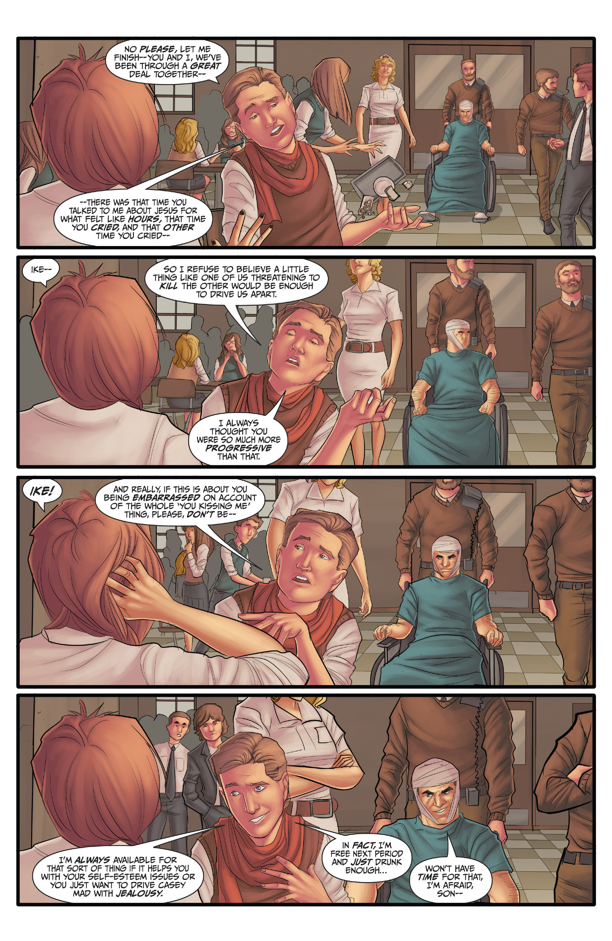 Read online Morning Glories comic -  Issue #38 - 12