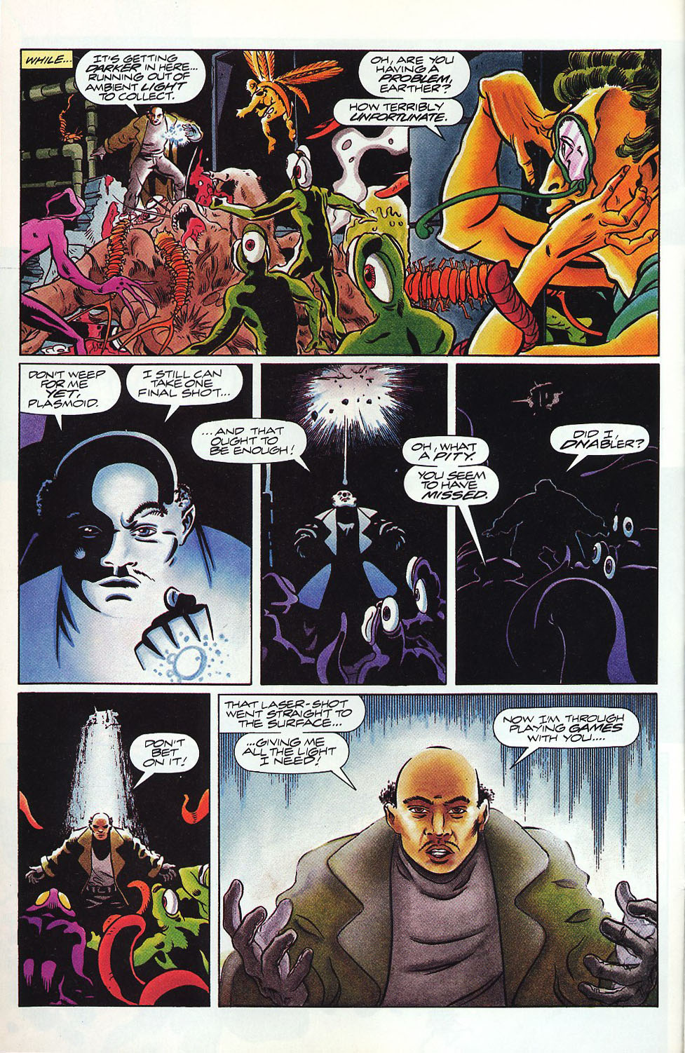 Read online Warriors of Plasm comic -  Issue #7 - 13