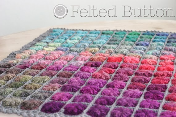 Painted Pixels Blanket Crochet Pattern