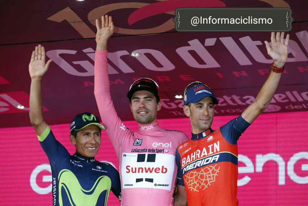 Podio Giro 2017