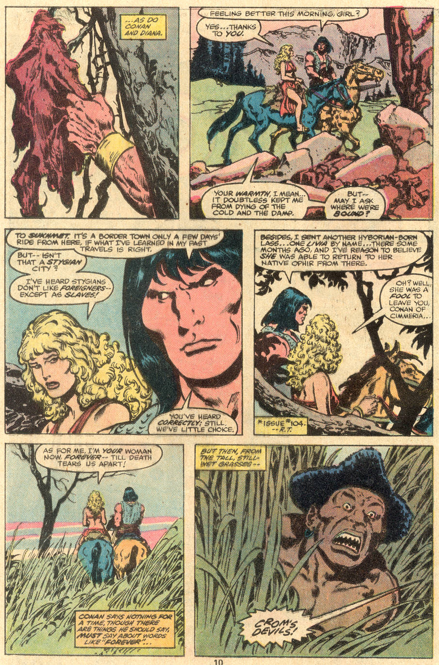 Read online Conan the Barbarian (1970) comic -  Issue #108 - 7