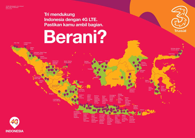 Promo Coverage Area 4G LTE 3 (tri)