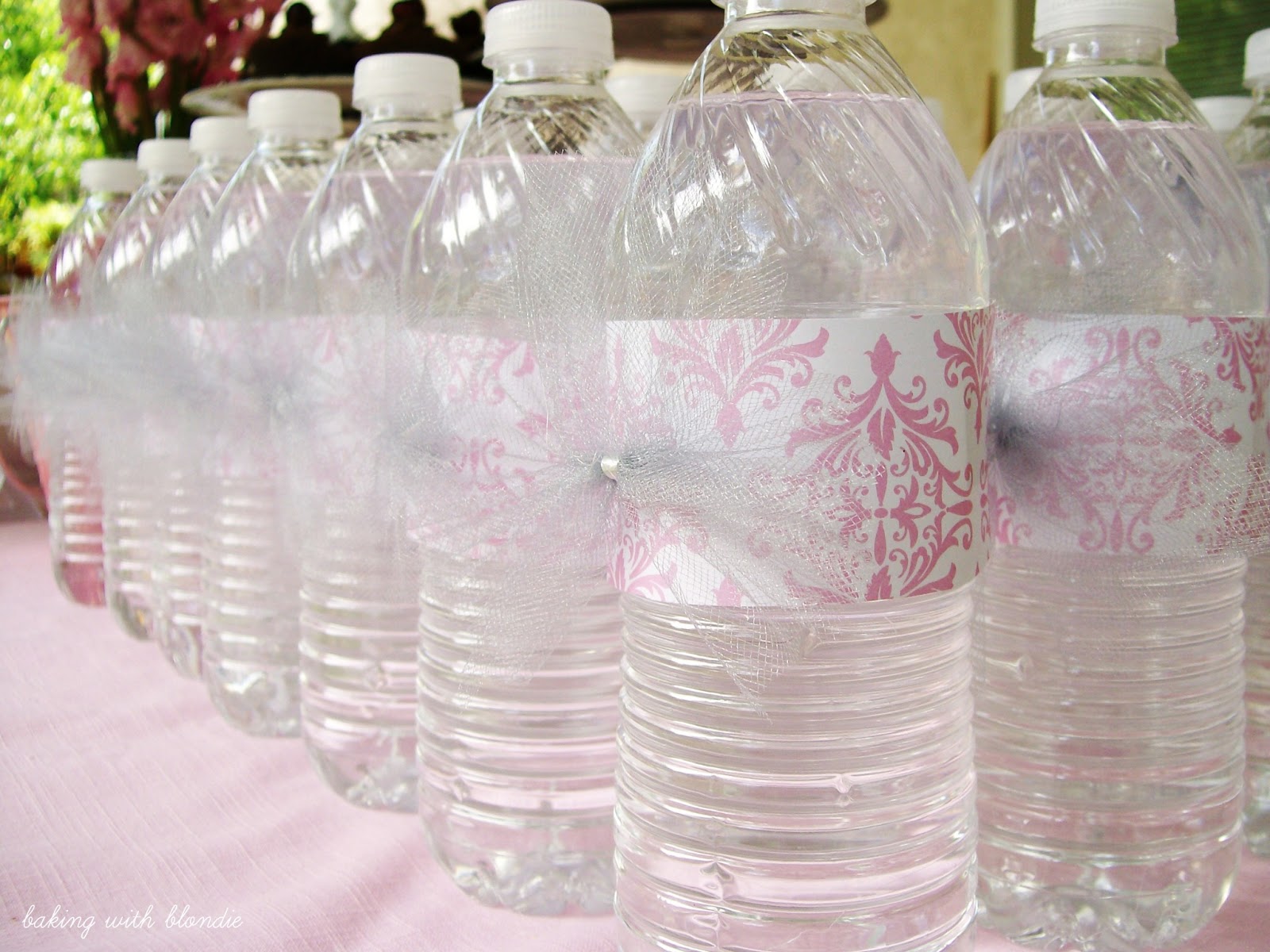 Pink Grey & White Baby Girl Shower