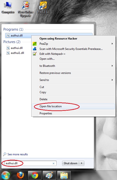 Altrickz How To Remove User Icon And Frame From Windows 7 Logon Screen Frame From Windows 7 Logon Screen