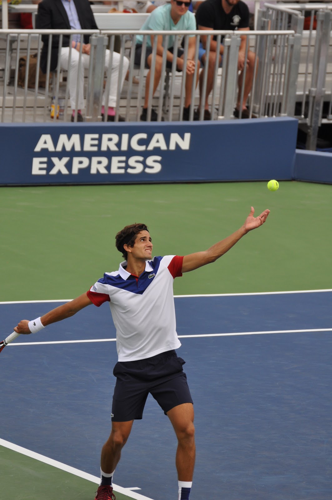 Richard Gasquet と旅の記録 17 Us Open Tennis に行ってきました その２ ピエールの１回戦