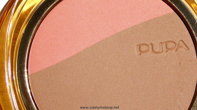 Pupa - Blush & Bronze. Blush & Terra Compatti nella colorazione  002 – Apricot Gold.