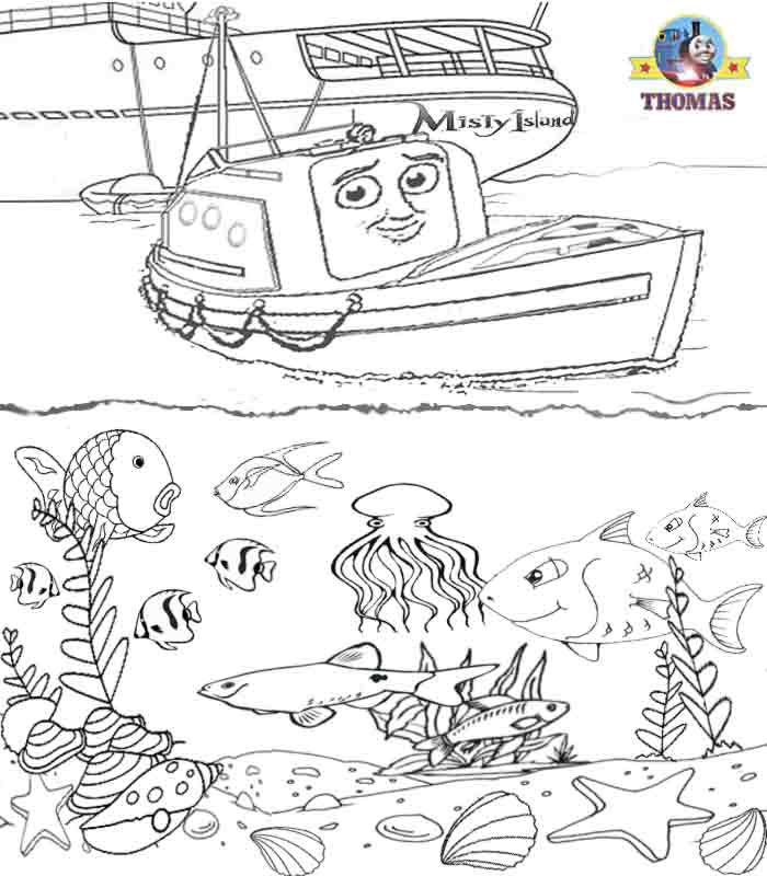ocean habitat coloring pages for kids - photo #17