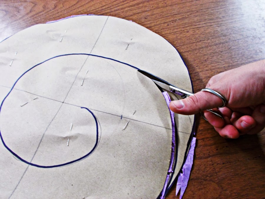 Traje-vestido-flamenca-patrón-paso a paso-costura-volantes-enagua-5