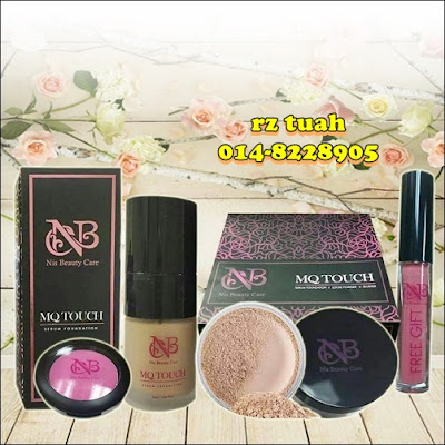 mq touch cosmetic set makeup 3in1