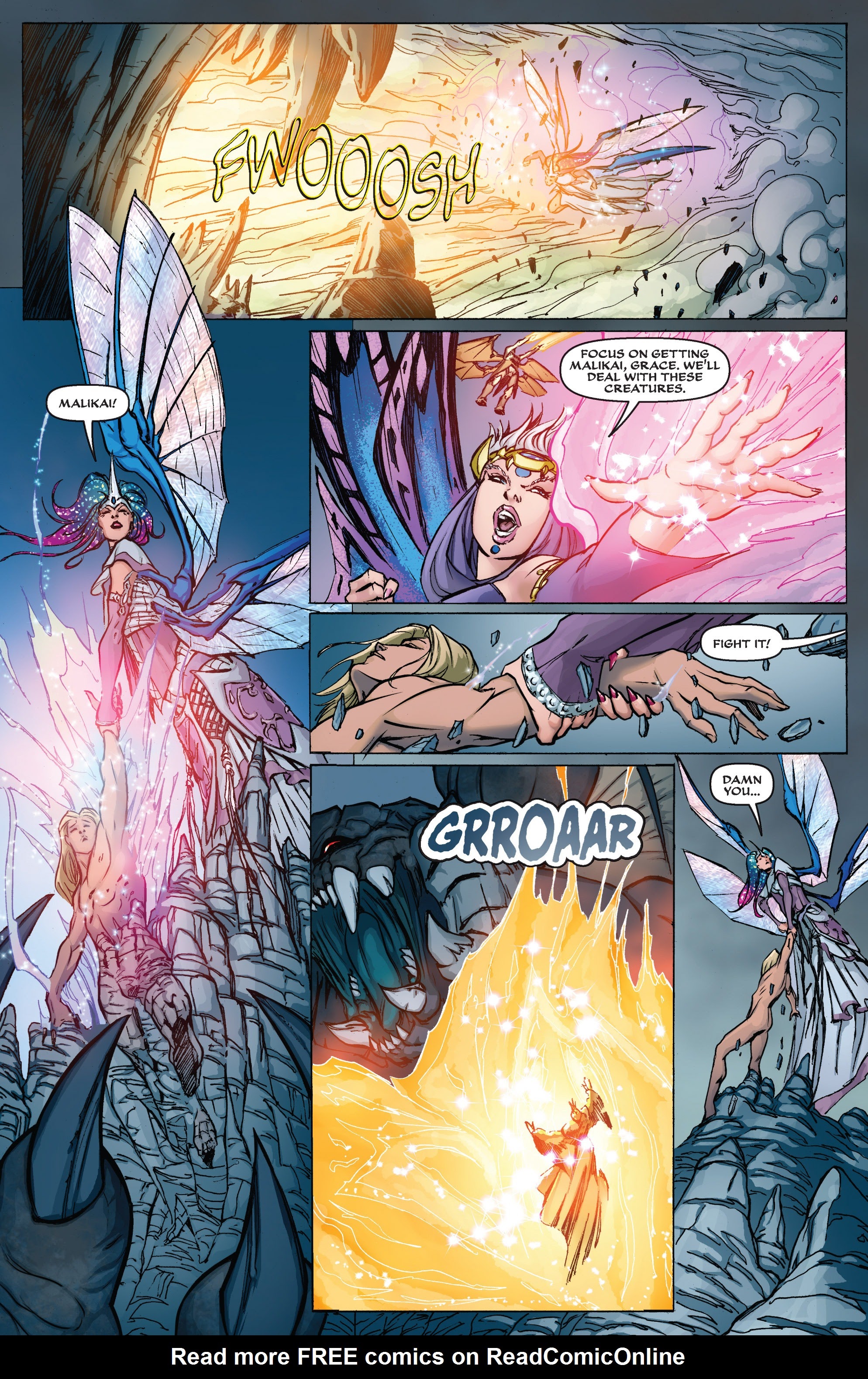 Read online Soulfire: Search For the Light comic -  Issue # TPB - 110