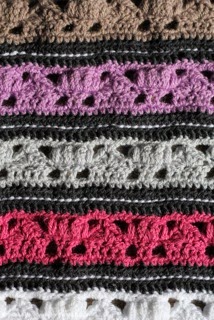 Felted Button Colorful Crochet Patterns by Susan Carlson Coming Home Blanket by Felted Button (Photo courtesy of Sandra of Beautiful Boardwalk)