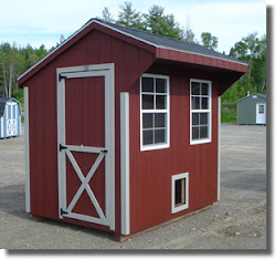 chicken coop coops cool chickens dreaming painted hen backyard plans shed maine x8