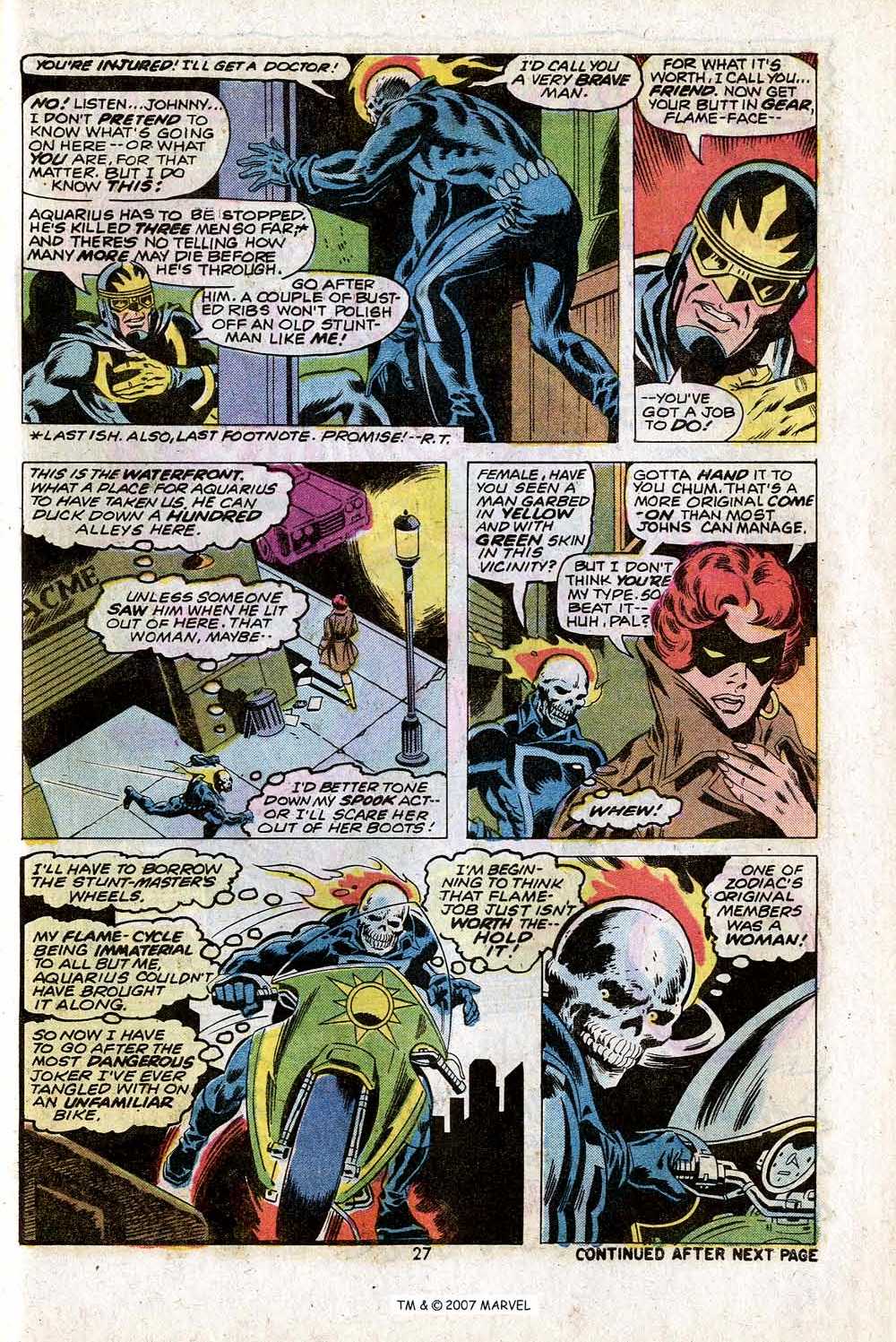 Ghost Rider (1973) Issue #7 #7 - English 29