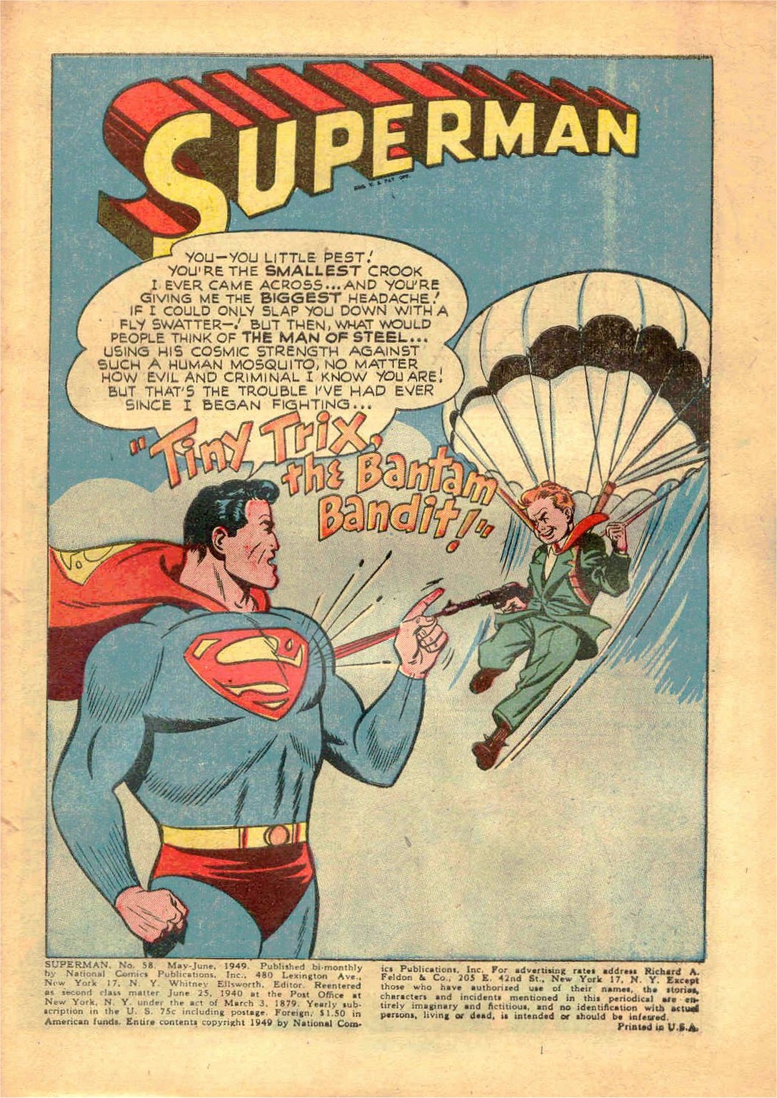 Read online Superman (1939) comic -  Issue #58 - 3