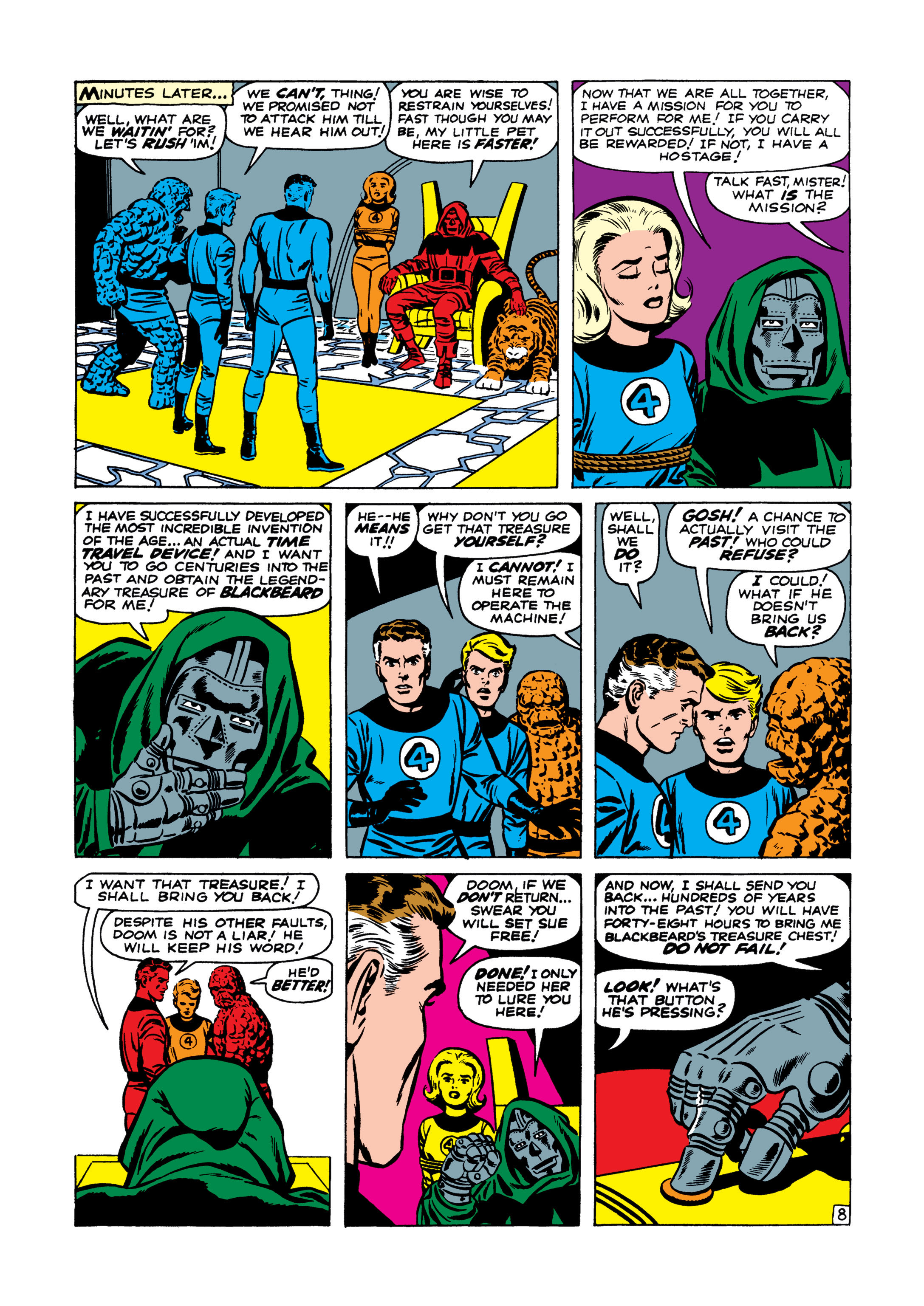 Read online Fantastic Four (1961) comic -  Issue #5 - 9