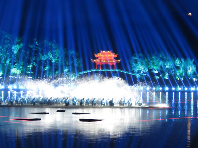 Impression West Lake show in Hangzhou, China