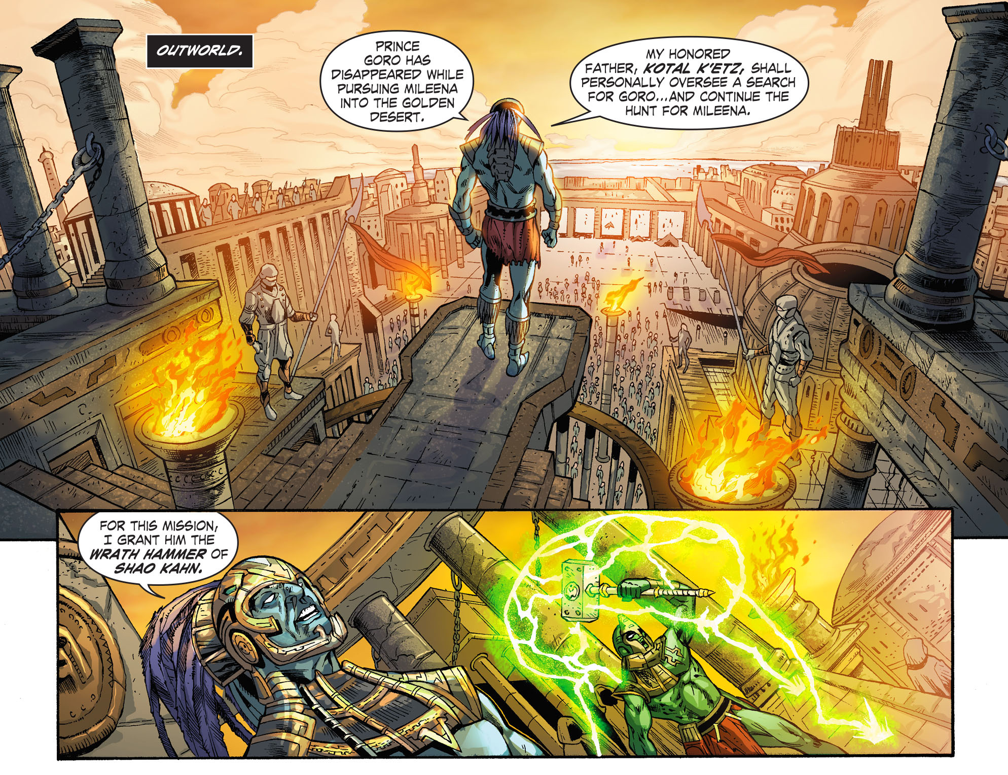 Read online Mortal Kombat X [I] comic -  Issue #7 - 3