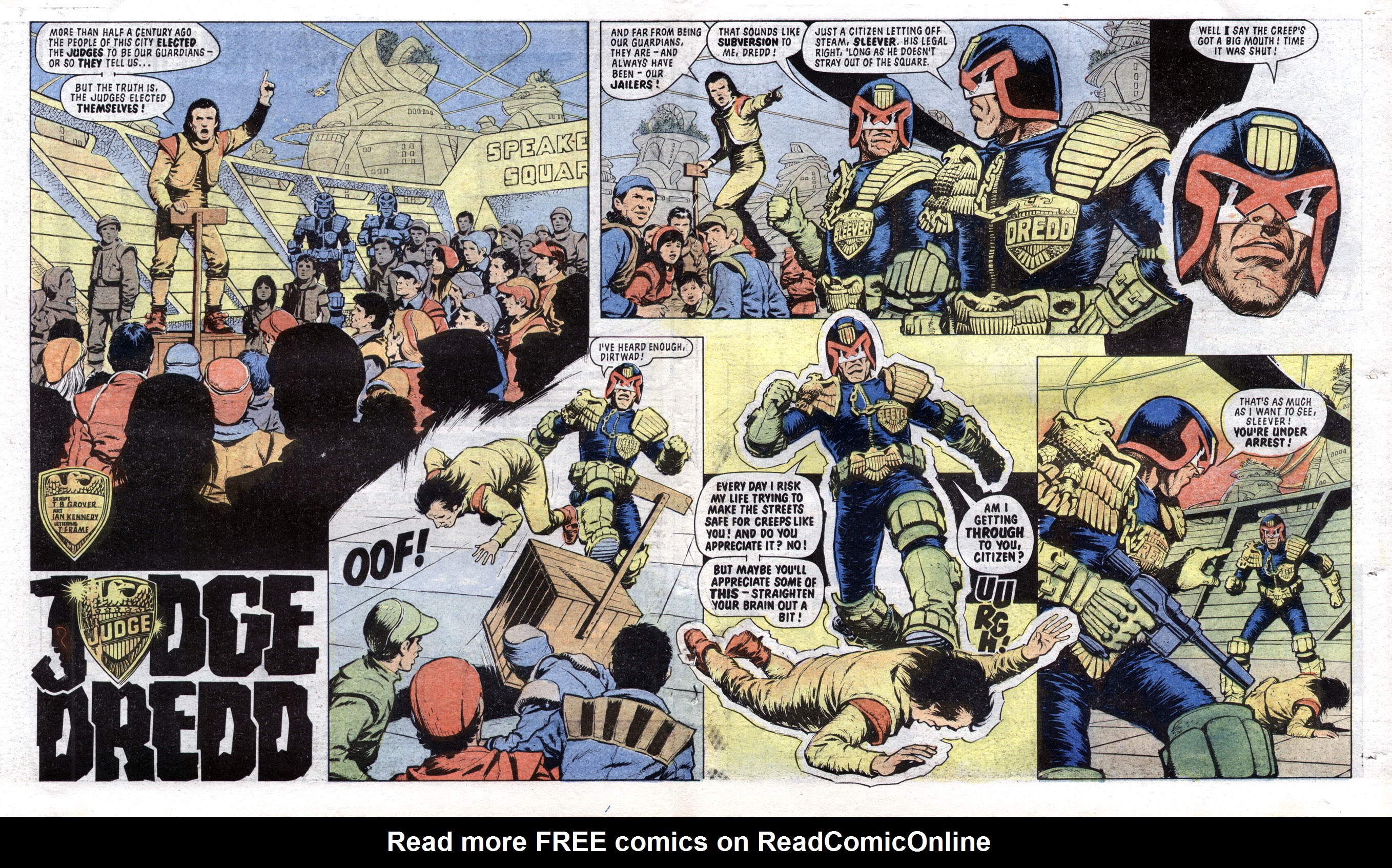 Read online Judge Dredd: The Complete Case Files comic -  Issue # TPB 8 (Part 2) - 255