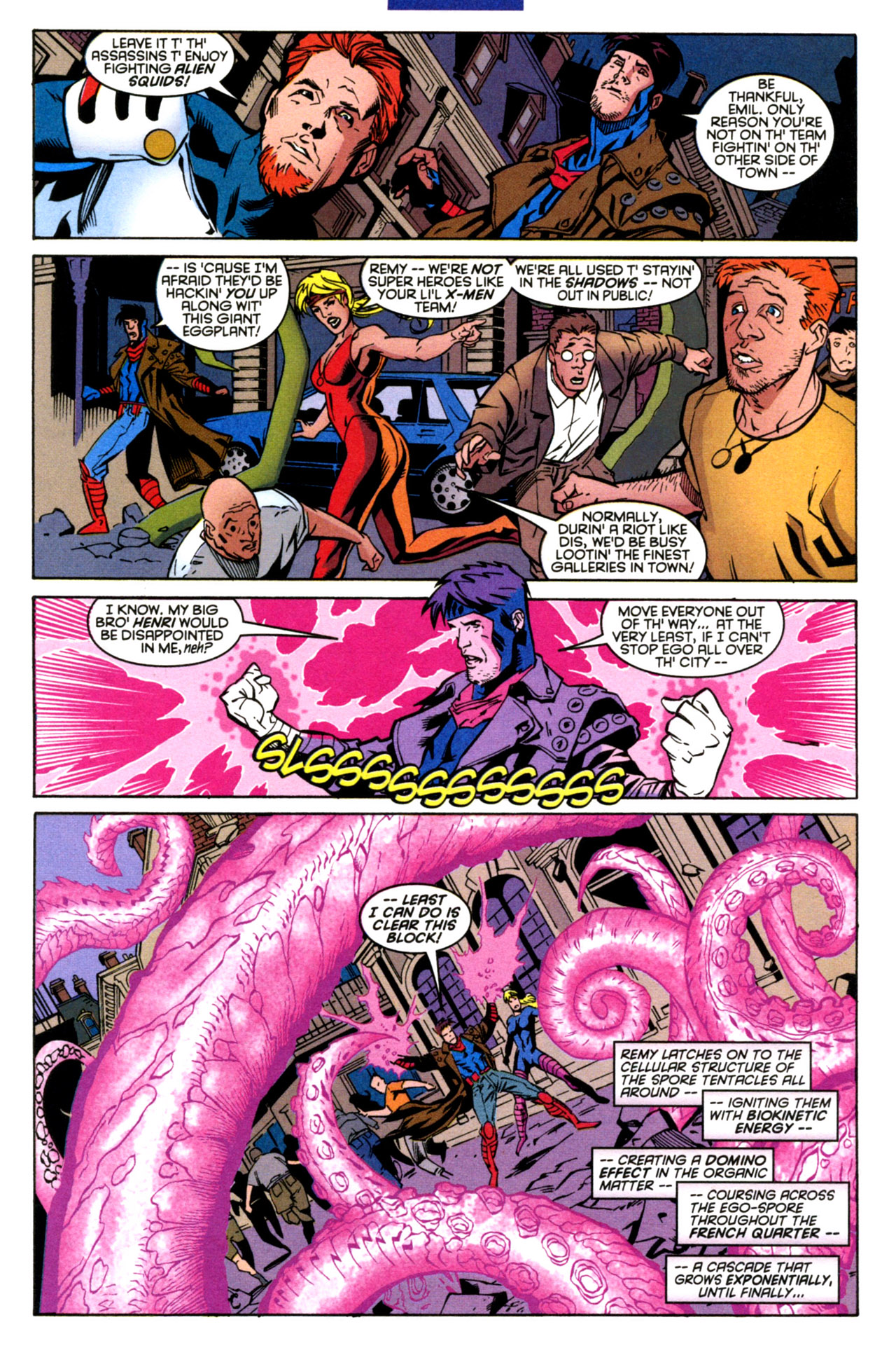 Read online Gambit (1999) comic -  Issue #23 - 4