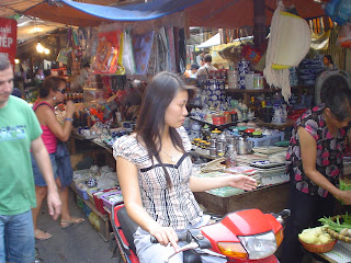 Shopping in Hanoi, Vietnam
