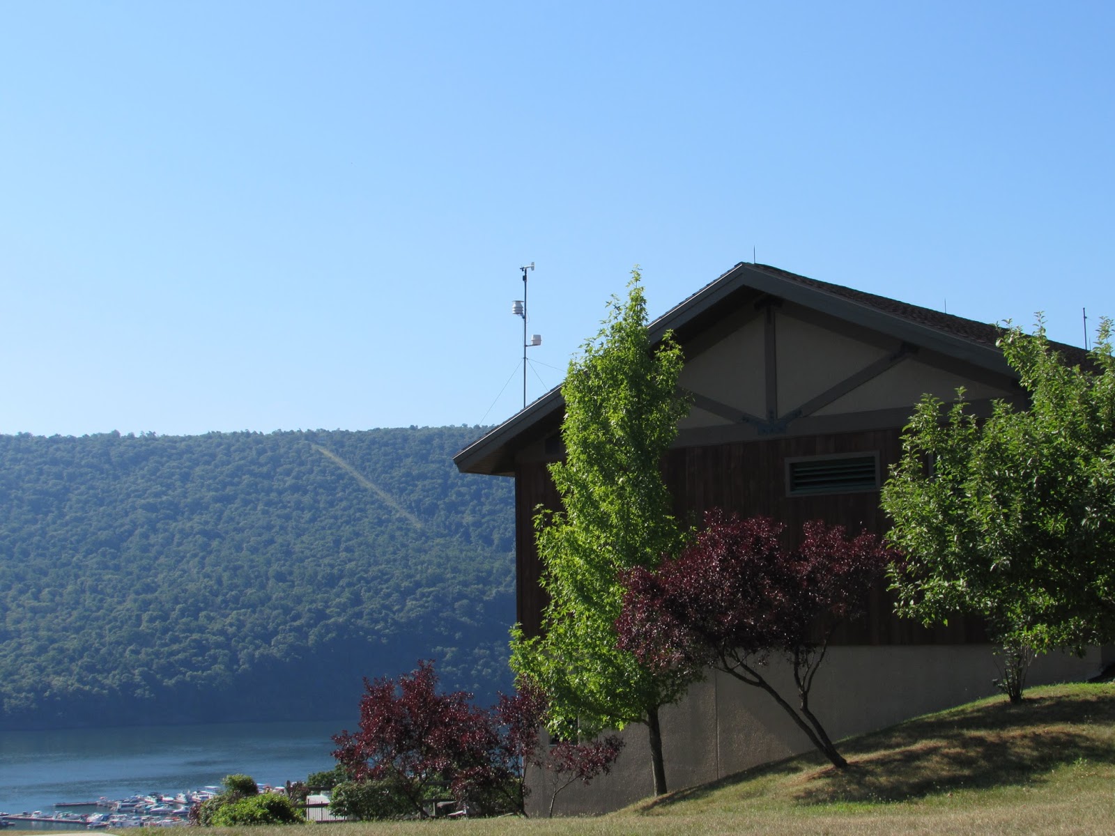 Raystown Lake Visitor Center and Allegrippis Mountain Biking Trails