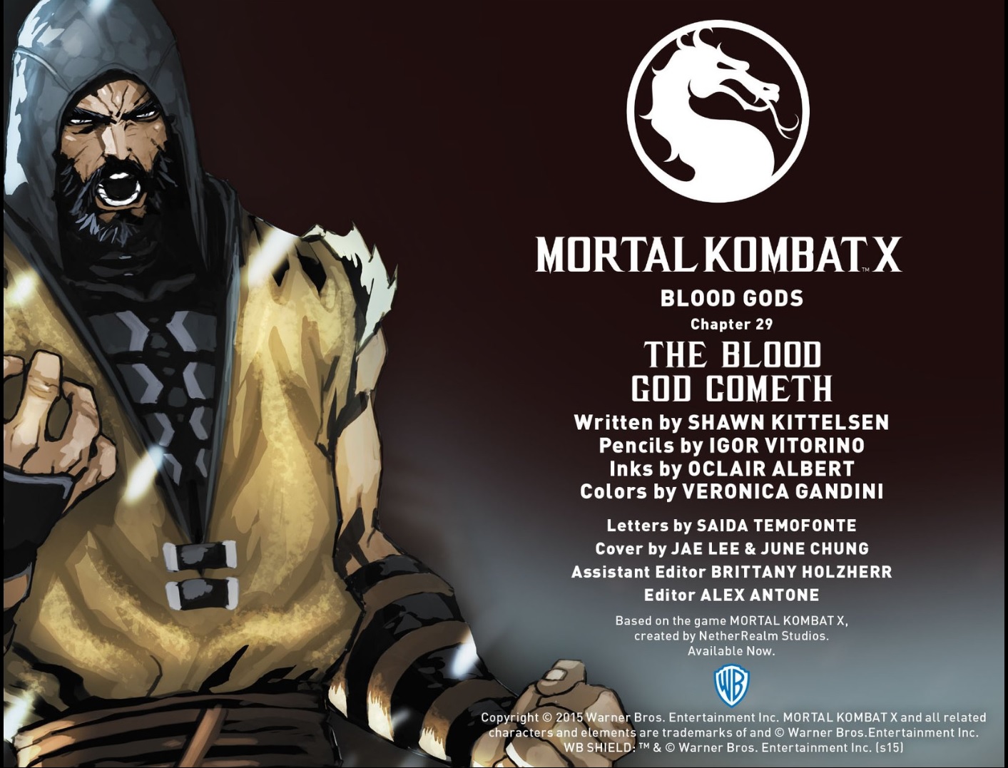 Read online Mortal Kombat X [I] comic -  Issue #29 - 2