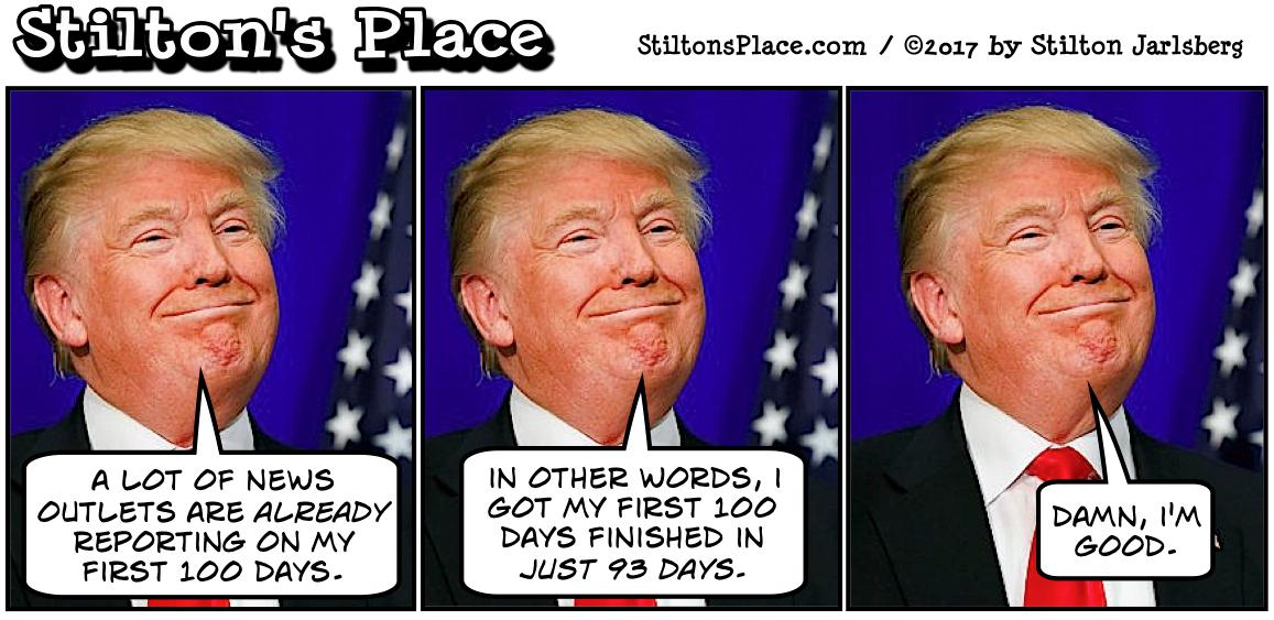 Stilton's Place The First 100 Daze