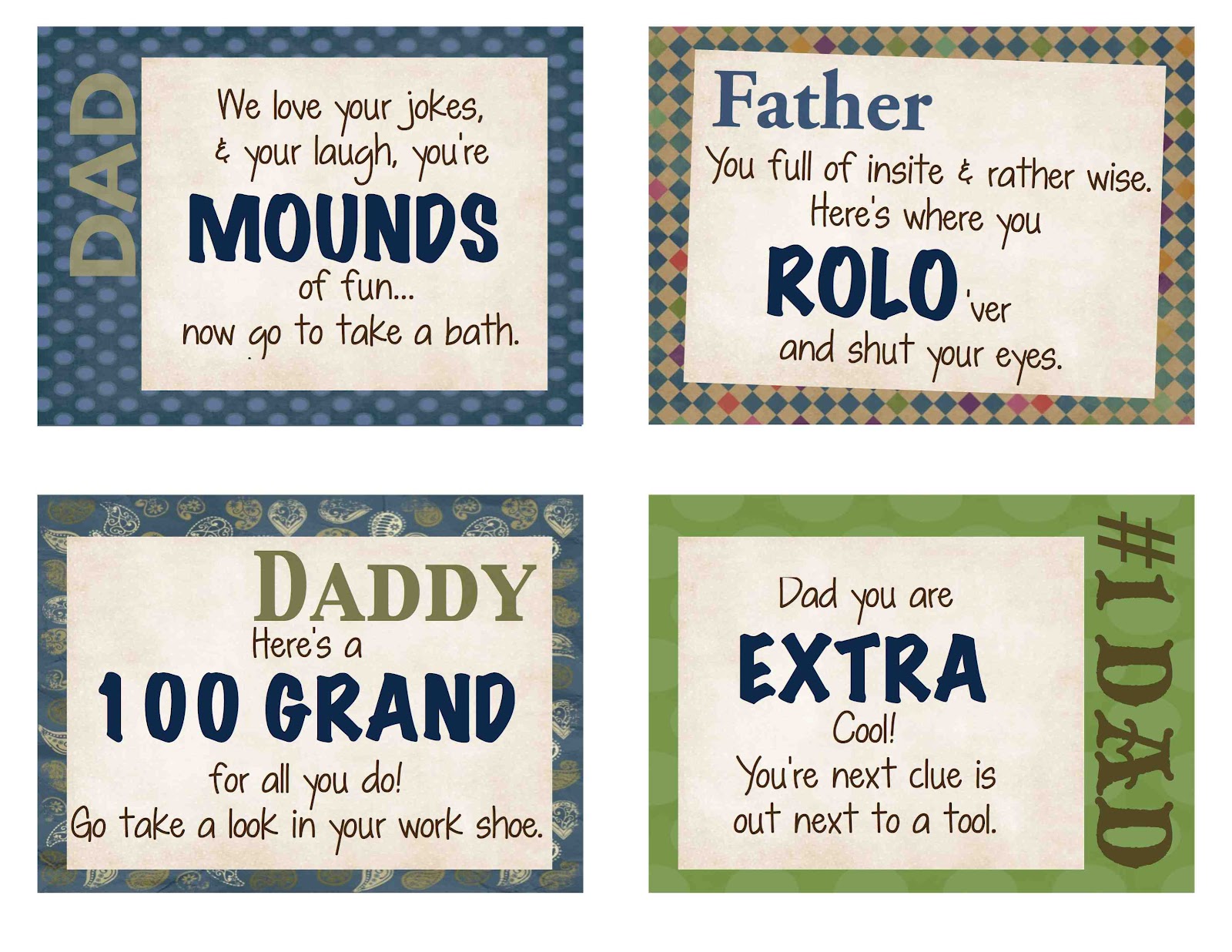 just Sweet and Simple: Father's Day Printables & Gift Ideas.