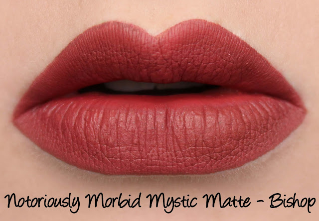 Notoriously Morbid Mystic Matte - Bishop Swatches & Review