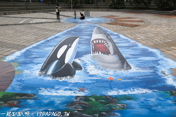 台中梧棲|頂魚寮公園|鯨魚溜滑梯|滿載而歸的漁船|3D互動地景彩繪|平安圓滿幸福造景 台中梧棲|頂魚寮公園|鯨魚溜滑梯|滿載而歸的漁船|3D互動地景彩繪|平安圓滿幸福造景