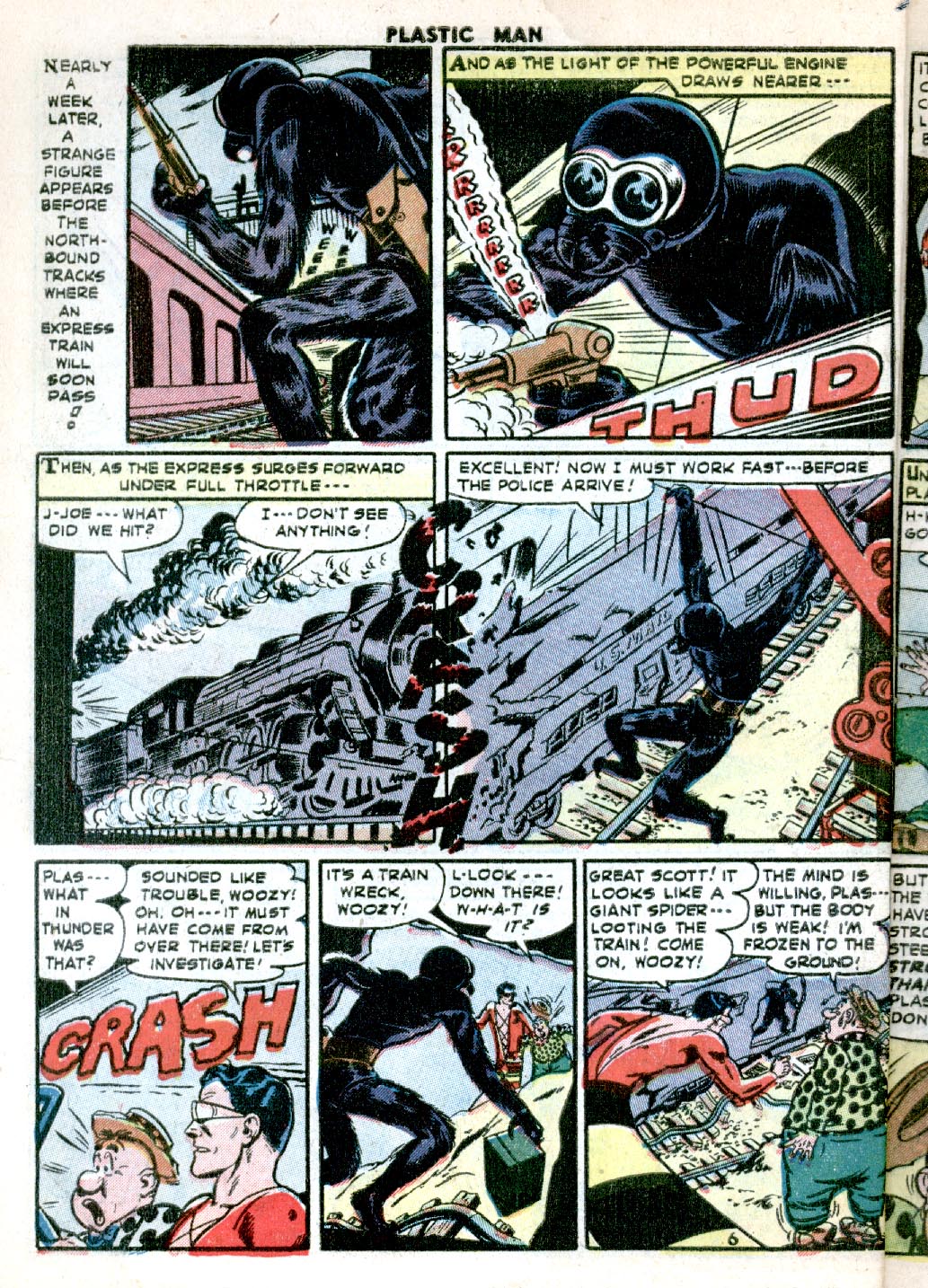 Read online Plastic Man (1943) comic -  Issue #46 - 8