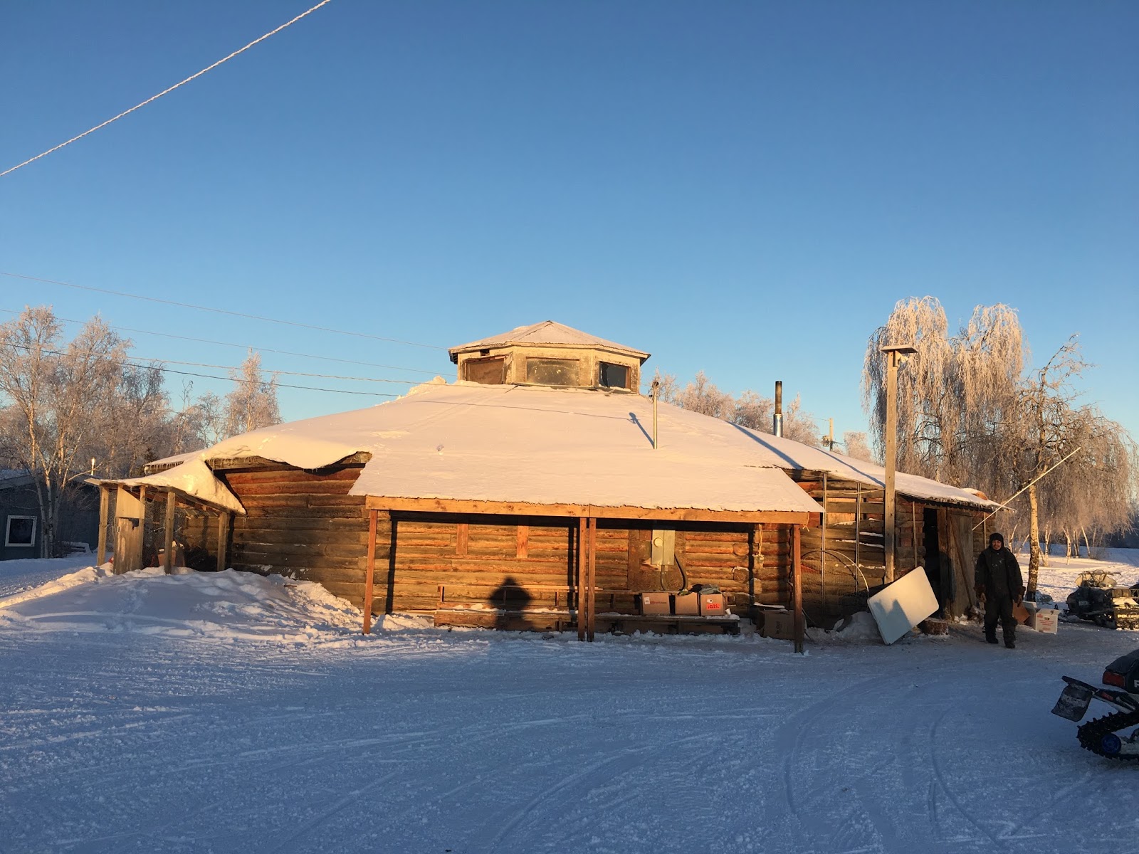 Fieldwork, Travel, and Food Underwater Search in Huslia