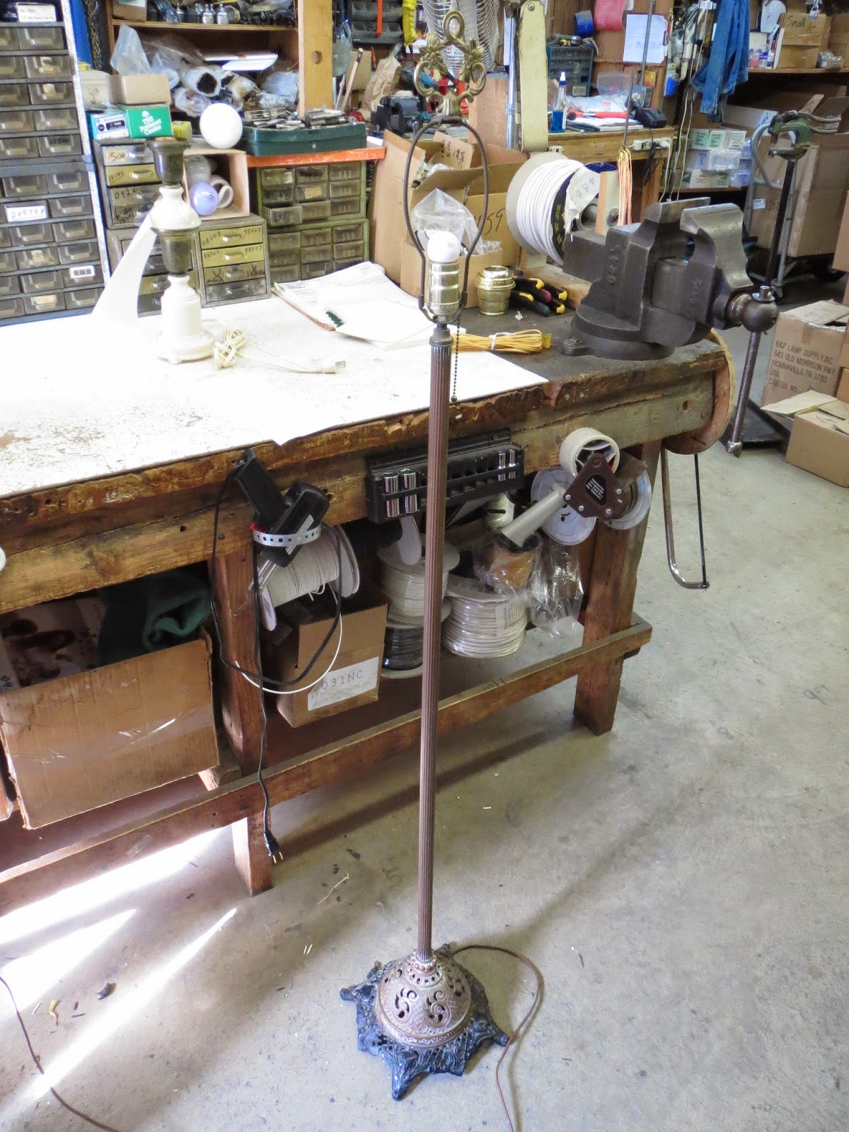 Lamp Parts and Repair Lamp Doctor Single Bulb Floor Lamp Replace