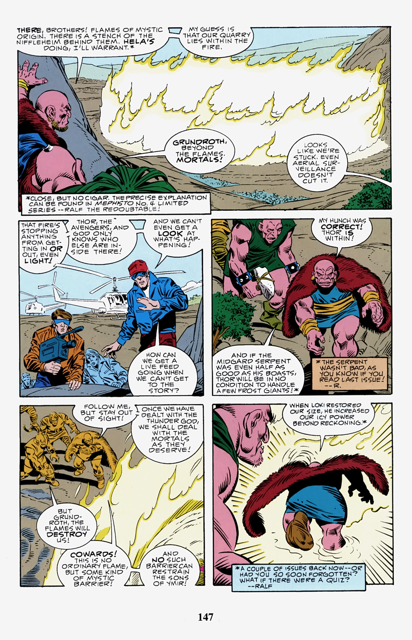 Read online Thor Visionaries: Walter Simonson comic -  Issue # TPB 5 - 147