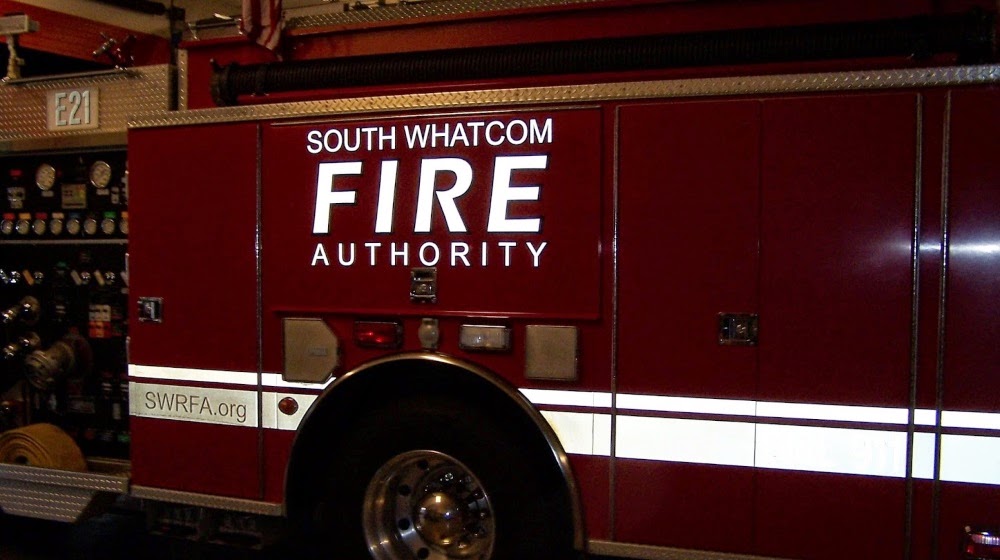 Fire Truck Lettering and Graphics