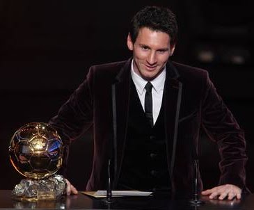 Messi Balón de Oro 2011