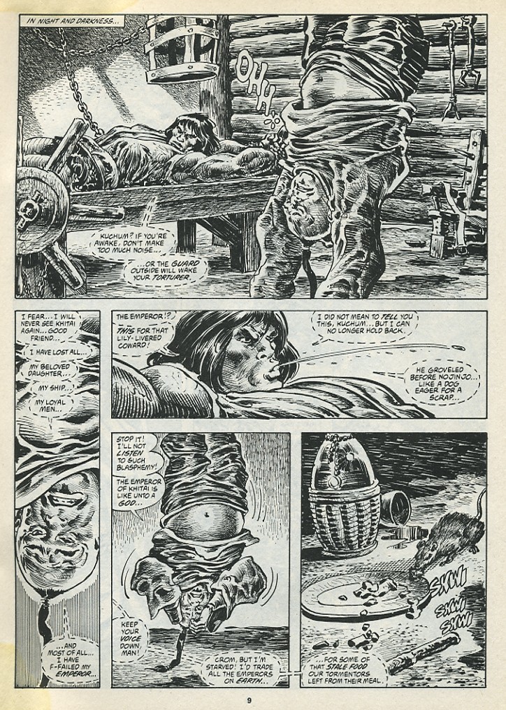 The Savage Sword Of Conan issue 195 - Page 11