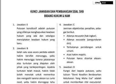 Soal Skb Hakim Ilmusosial Id