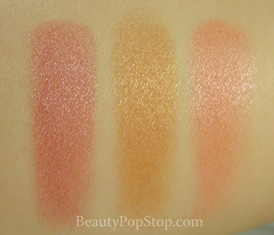 Laura Geller Baked Stackable Macaroons Baked Brulee Blush Swatches