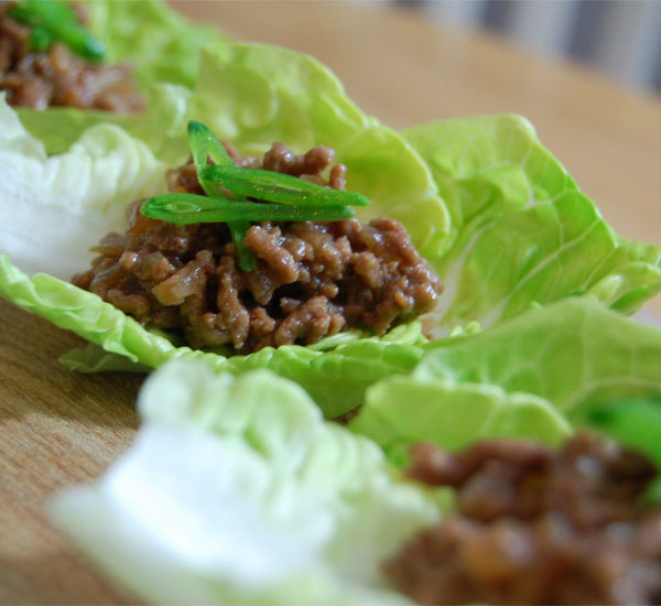 My Recipe BlogBook Mince Lettuce Cups
