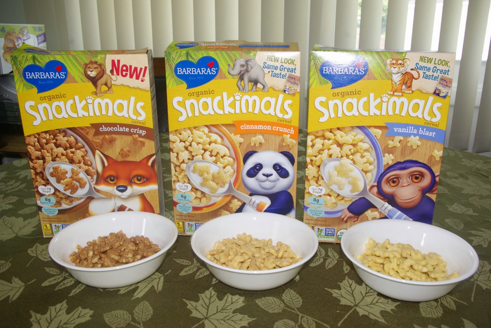 Mom's Tried and Tested Delicious NonGMO and USDA Organic Cereals