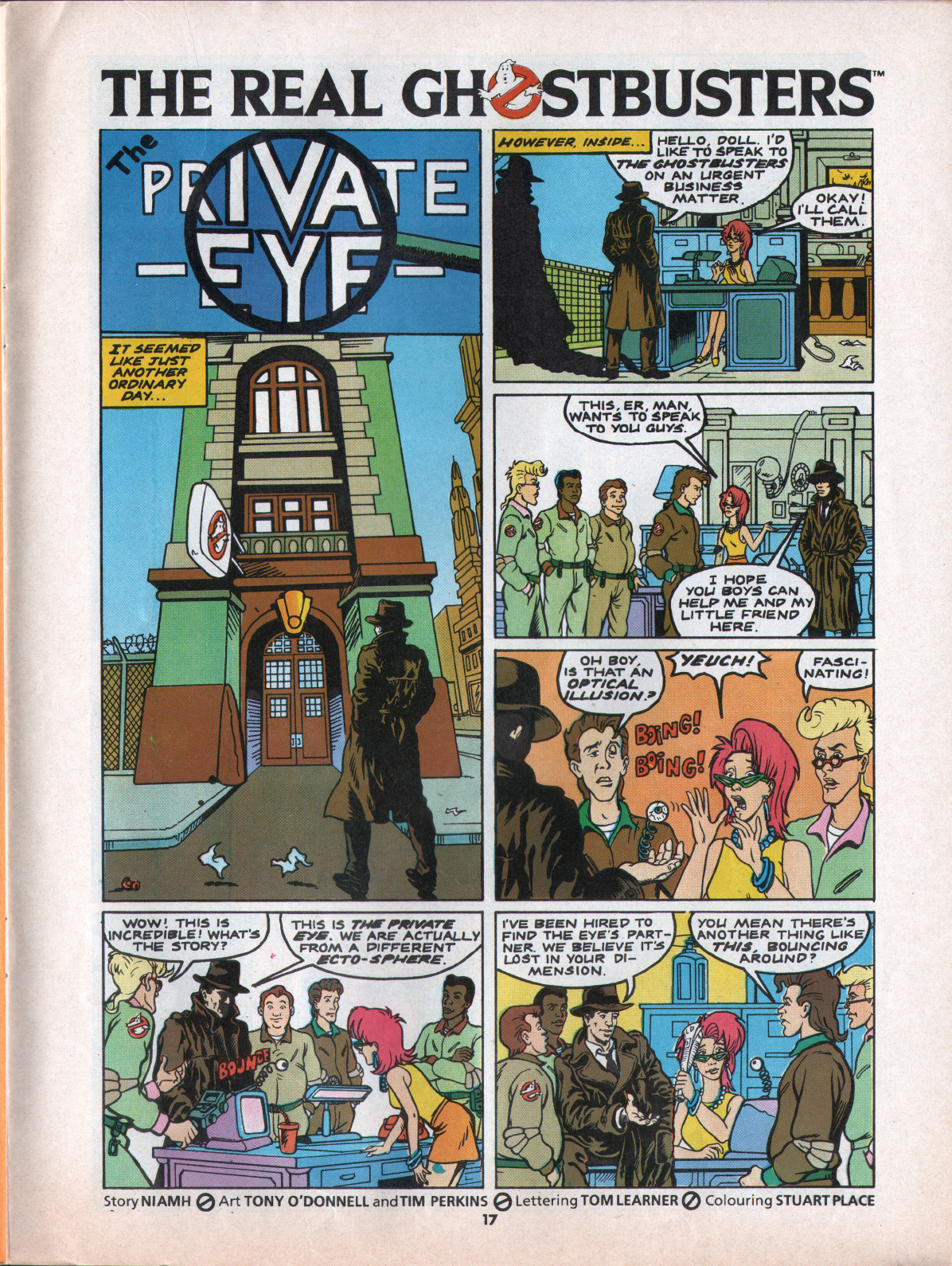Read online The Real Ghostbusters comic -  Issue #58 - 17