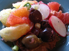 Radish and Grapefruit Salad