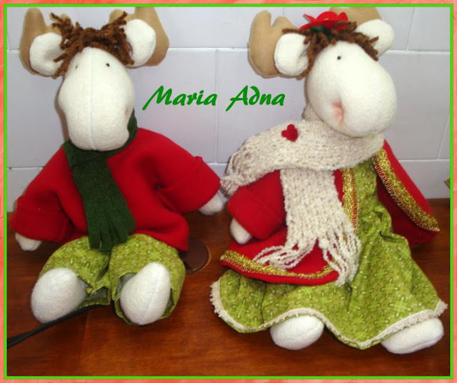 Decoração Natal, As renas, Renas de natal