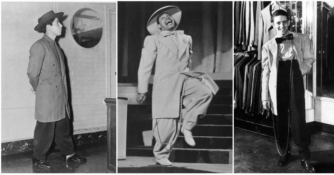 Zoot Suit Trousers: 1940s Men's Fashion That Trend Popular During the ...