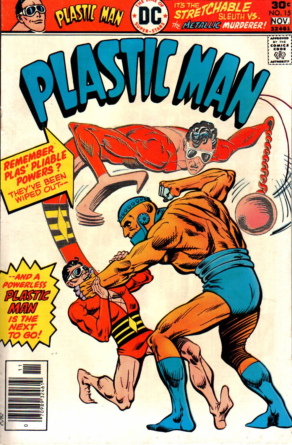 Read online Plastic Man (1976) comic -  Issue #15 - 1