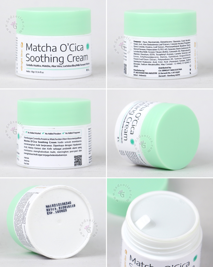 review eBright Skin Matcha Cream