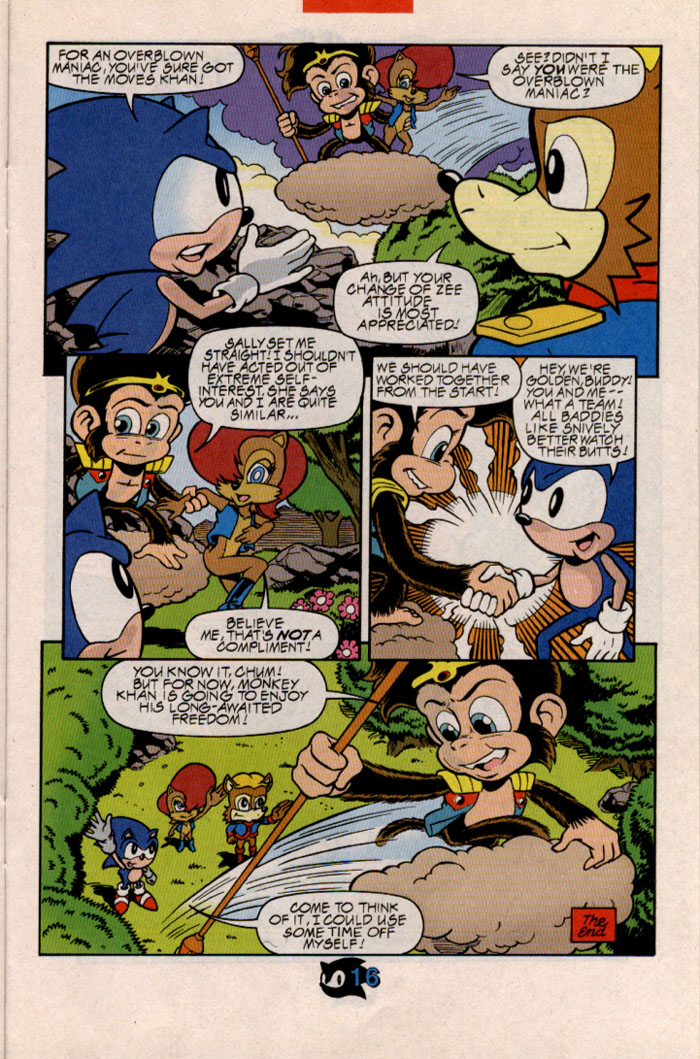 Read online Sonic The Hedgehog comic -  Issue #55 - 20
