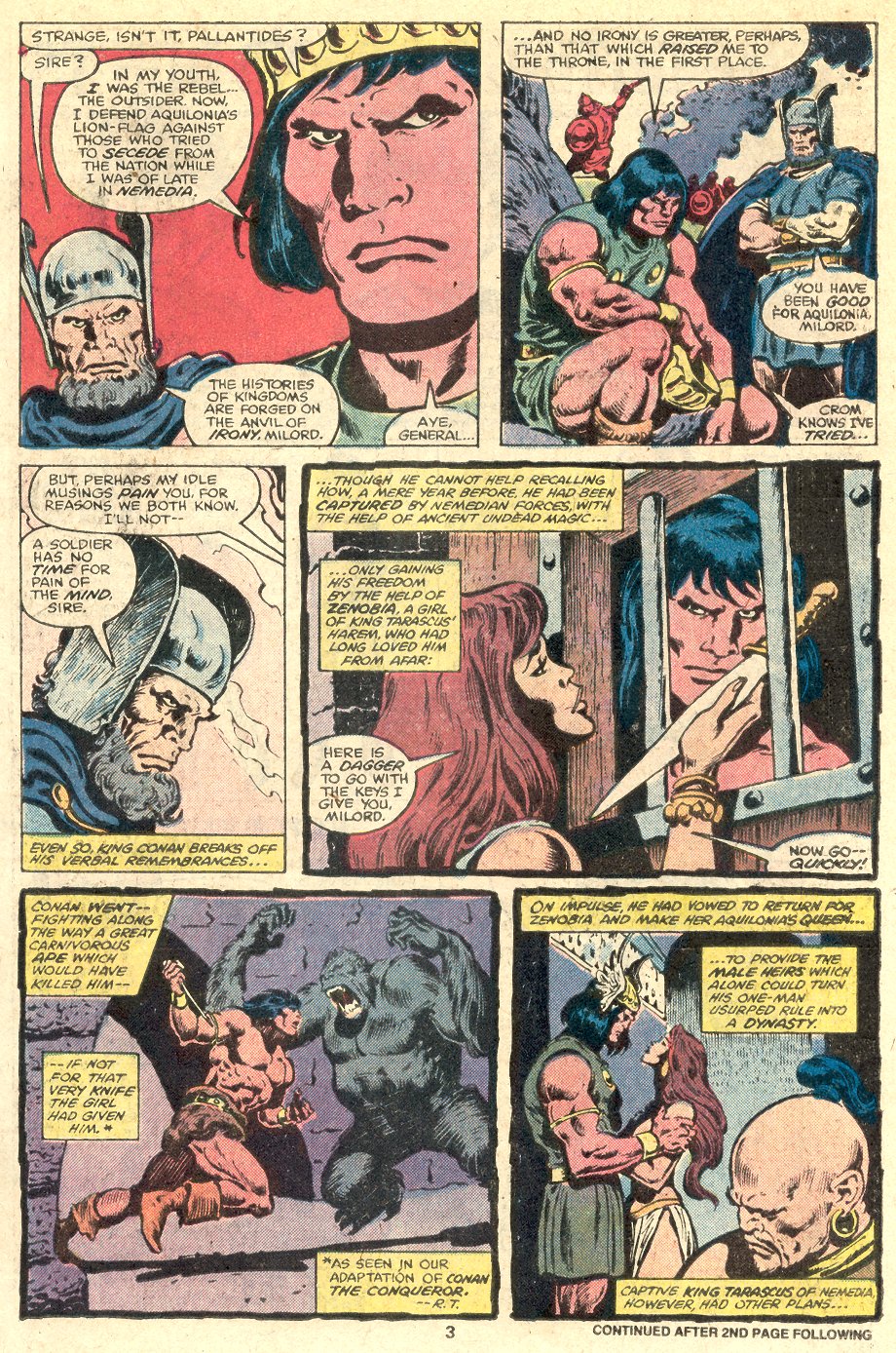 Read online Conan the Barbarian (1970) comic -  Issue # Annual 5 - 4